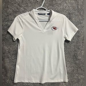 Kansas City Chiefs Shirt Womens White Extra Small Kelce Mahomes Football XS